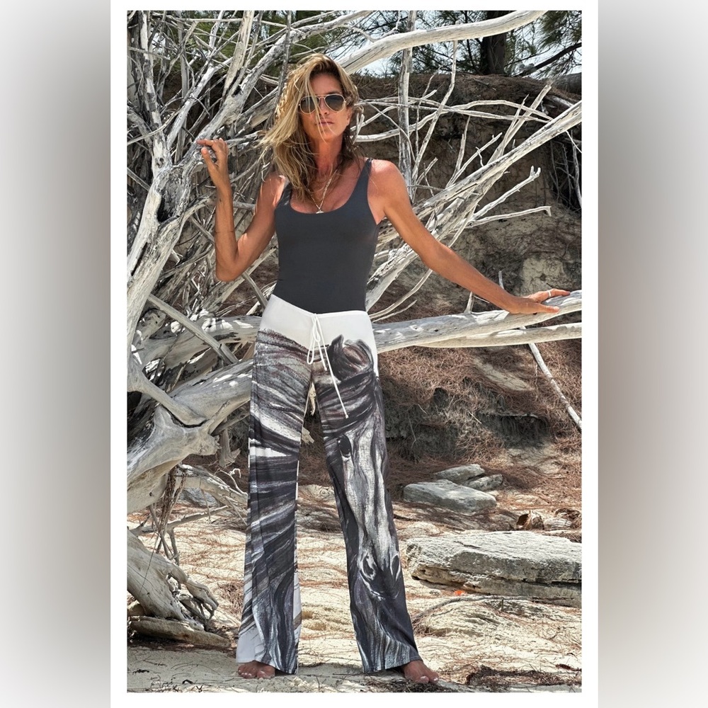 Ramona LaRue Mandy Pant - Horse Print